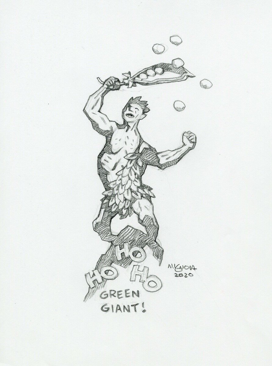 comicsvalue's tweet photo. archived! $ 665 |  mike Mignola Original Jolly Green Giant Sketch . #comics https://t.co/SybUf2lSIW https://t.co/vhuXc6ffvJ