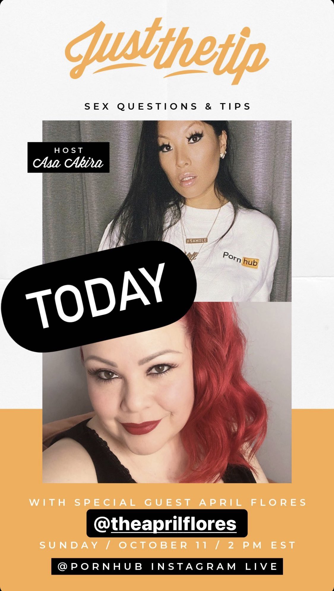 TW Pornstars - April Flores. Twitter. TODAY at 11am PST 2pm EST Ill be  on @pornhub_premiums. 4:51 PM - 11 Oct 2020