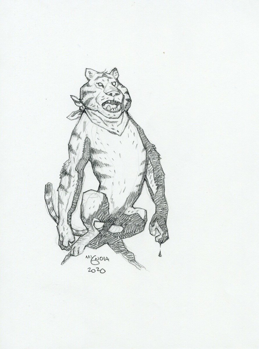 comicsvalue's tweet photo. archived! $ 719 |  mike Mignola Original Tony The Tiger Sketch . #comics https://t.co/w0hk2ILsAJ https://t.co/40ZsTmQuKr