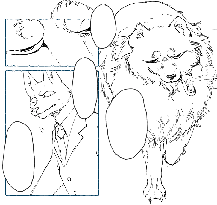 Trying to make some manga for the first time in 2 years 