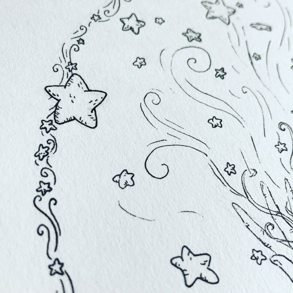 lucillustration's tweet photo. Inktober day 9 ~ throw
-
Throwing the stars into the sky 🌌 🌟
Fine liner pen drawing
@inktober challenge 2020
-
#inktober #inktober2020 #illustration #inkdrawing #stars #nightsky #space https://t.co/14IqbXSnKd