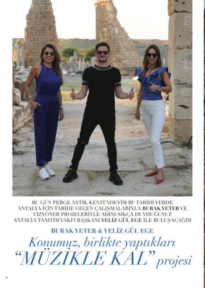 antalyafestival's tweet photo. Antalya Tanıtım Vakfı ve dünyaca ünlü DJ Burak Yeter iş birliğinde gerçekleştirilen “Müzikle kal, Antalya’yı hayal et” projesi Antalya Face dergisinde @antalyaface @BURAKYETER https://t.co/XWKvVlIdhK