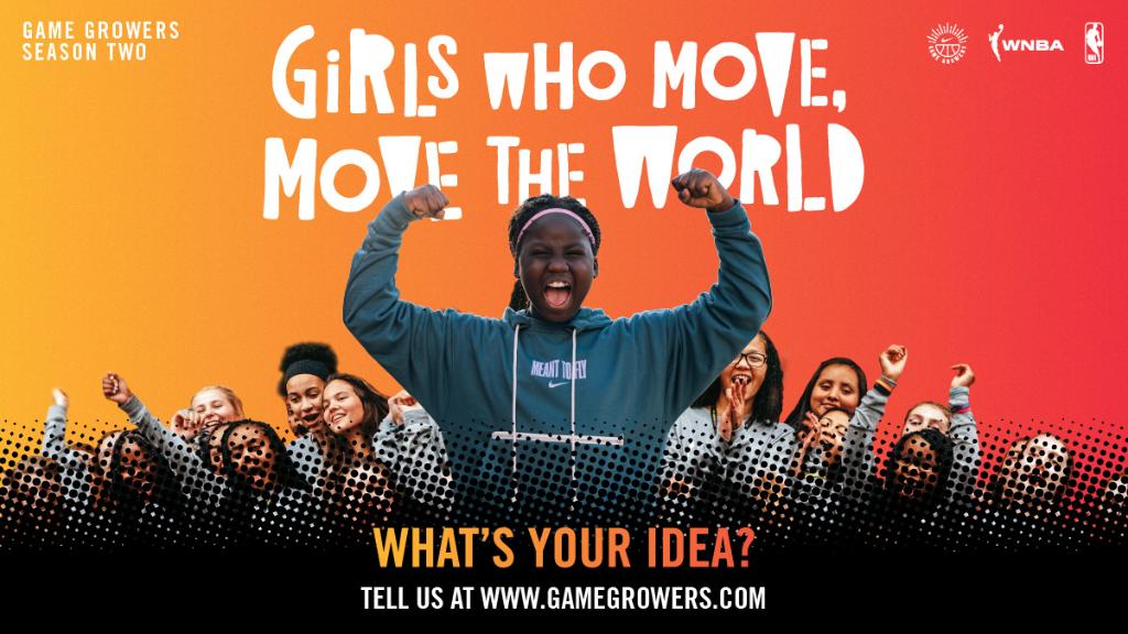 LVAces's tweet photo. Game Growers SZN โ๏ธ is here!
Calling all 7th and 8th-grade girls (13+)! The WNBA, NBA & Nike want to help you grow sports for girls in your community.
Join the virtual event today at 12 PM & then apply to be a #GameGrower at https://t.co/eHuVeIA3Vo
#InternationalDayoftheGirl https://t.co/0HuzLi4Ejg