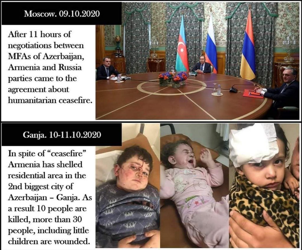 Armenian armed forces fired 2 ballistic missiles at Ganja city on 11.10.2020 during humanitarian #ceasefire! Justice for Azerbaijan!
#PrayForGanja
 İlk twit,bol rt! 
#PrayforGanjaCity