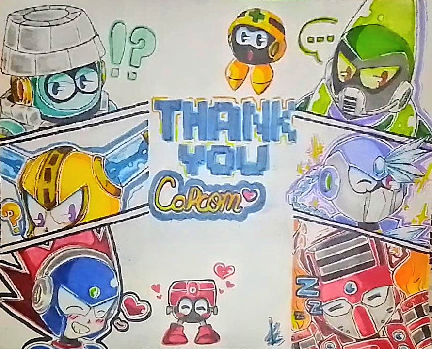 CGamerdraw's tweet photo. AAAAHHHHH !!!!!! ... I'm back, sorry if I was not active for so long, but I leave you this fanart of the 2nd anniversary of megaman 11, I hope and you like it ...
⚙️💙⚙️💙⚙️💙⚙️💙⚙️💙⚙️💙⚙️
TAG: #capcom #megaman #megaman11 #rockman11 #robotsmasters #fanart #art #artist #nostalgia https://t.co/36kw6m9pyo