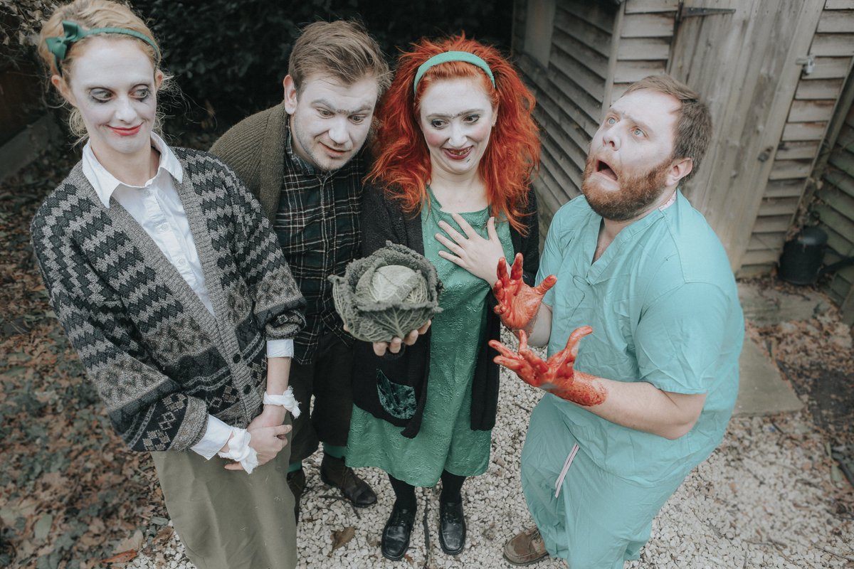 LndnHorrorFest's tweet image. #HalloweenAdvent

“I actually laughed myself hoarse at one of the most disgustingly icky gags I have ever seen on stage...

#TheService is the best fun you can have with death cults, alphabetti spaghetti, brainwashing, guts &amp;amp; cabbage 666/666”

#Celebrating10YearsOfTheLHF #LHF2017