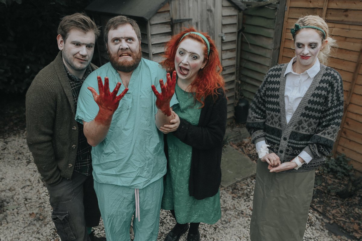 LndnHorrorFest's tweet image. #HalloweenAdvent

“I actually laughed myself hoarse at one of the most disgustingly icky gags I have ever seen on stage...

#TheService is the best fun you can have with death cults, alphabetti spaghetti, brainwashing, guts &amp;amp; cabbage 666/666”

#Celebrating10YearsOfTheLHF #LHF2017