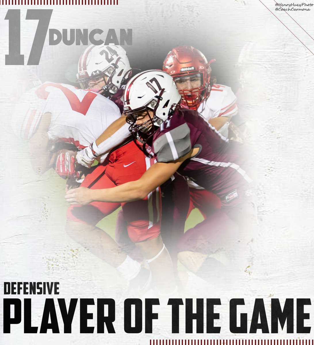 Players of the Game | Cedar Ridge

⭕: Izzy Morgan 
❌: Jack Duncan

#Brotherhood