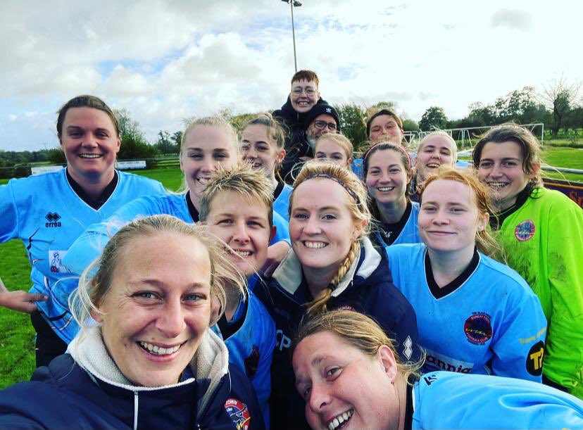 BungayLadiesFC's tweet image. Not the finest of performances on a wet, sticky pitch, could of easily finished up as a draw but with engines that didn’t stop working and being clinical in front of goal we sealed the deal and grabbed the three points! Goals Leachy(4), Nicky(1) #OneTeam #HalfHeads