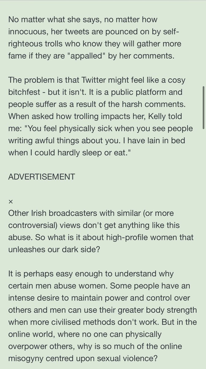 What then follows is a stream of gaslighting - Everything Stella writes is intended as a “sales brochure” to trigger women’s anxieties to recruit them into the ‘gender critical’ fold.(Article behind paywall. Screenshots from Mumsnet)