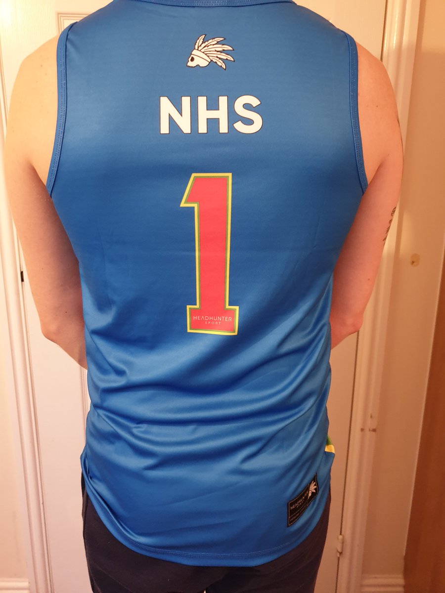 Thanks to everyone who came down for a run out today, plenty of old &amp; new faces which is great to see!

It was also our first chance to finally debut the thank you NHS touch kit, which by the way looks awesome!

Big shout out to <a href="/HeadhunterRugby/">Headhunter Sport</a> for the stash!

#ThankYouNHS #NHS