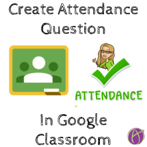 alicekeeler's tweet photo. Google Classroom: Create an Attendance Check In and Schedule It - https://t.co/bAyPs9tbfw https://t.co/6uEpztHz71