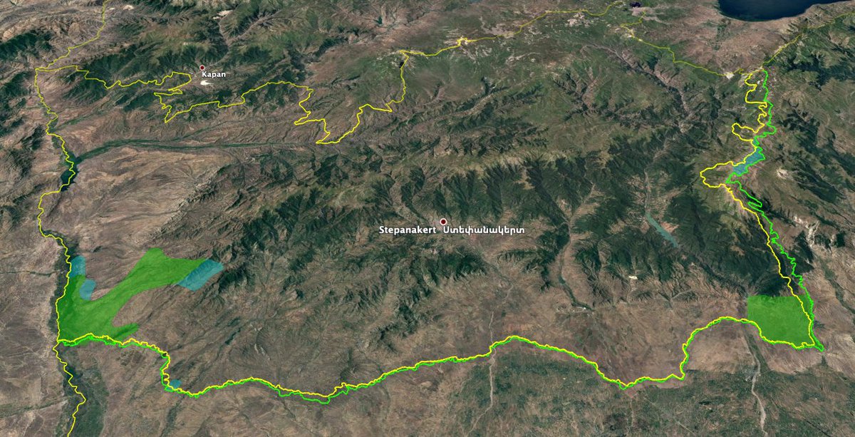 New geolocations:-Daskesen footage-A bit more dubious on the Hadrut situation, but Armenian forces are saying that Azeri troops have been pushed to the hills south of the town, so that much is (probably) confirmed-Confirmation that Azerbaijan holds all of Horadiz