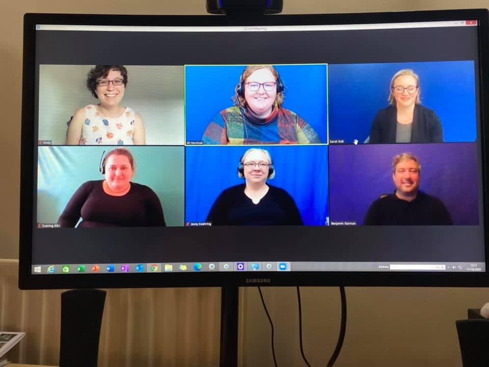 ASLIuk's tweet photo. The new #ASLIBoard
@Quiglethon @DeafMatters @RapportBSL
@NicolaTSLI @JennyKoehring @disdain666 https://t.co/f9aZypradq