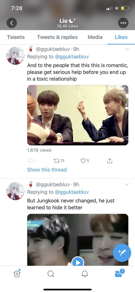 not @ this person liking ha/tefuI tweets about j/m while pretending to be ot7.. they have 7k followers now

📌x.com/jeontonin?s=21