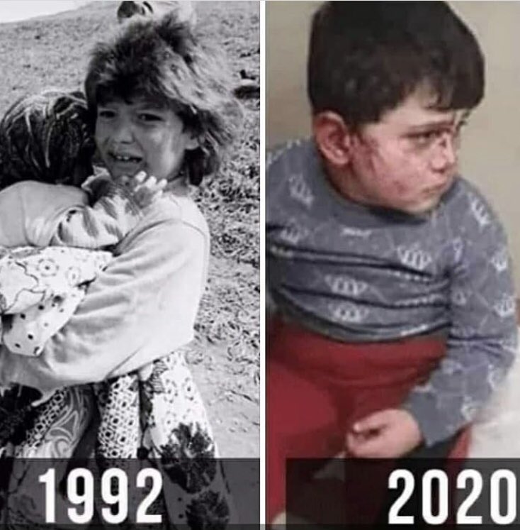 Nach der humanitären ′′ Waffenruhe ′′ befinden sich mehrere Städte außerhalb der Konfliktzone, darunter Ganja, zweitgrößte Stadt Aserbaidschans, unter dem Raketenangriff Armeniens! Zivilisten werden im Schlaf getötet und verwundet!

#StopArmenianAgression

#PrayForGanja