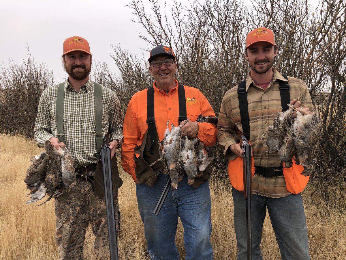 OutdoorBailey's tweet image. Wonderful couple days chasing Hungarian partridge and sharp-tailed grouse with the McCormick clan. #BerettaCanada #FirstLite #federalpremium @OutdoorCanada