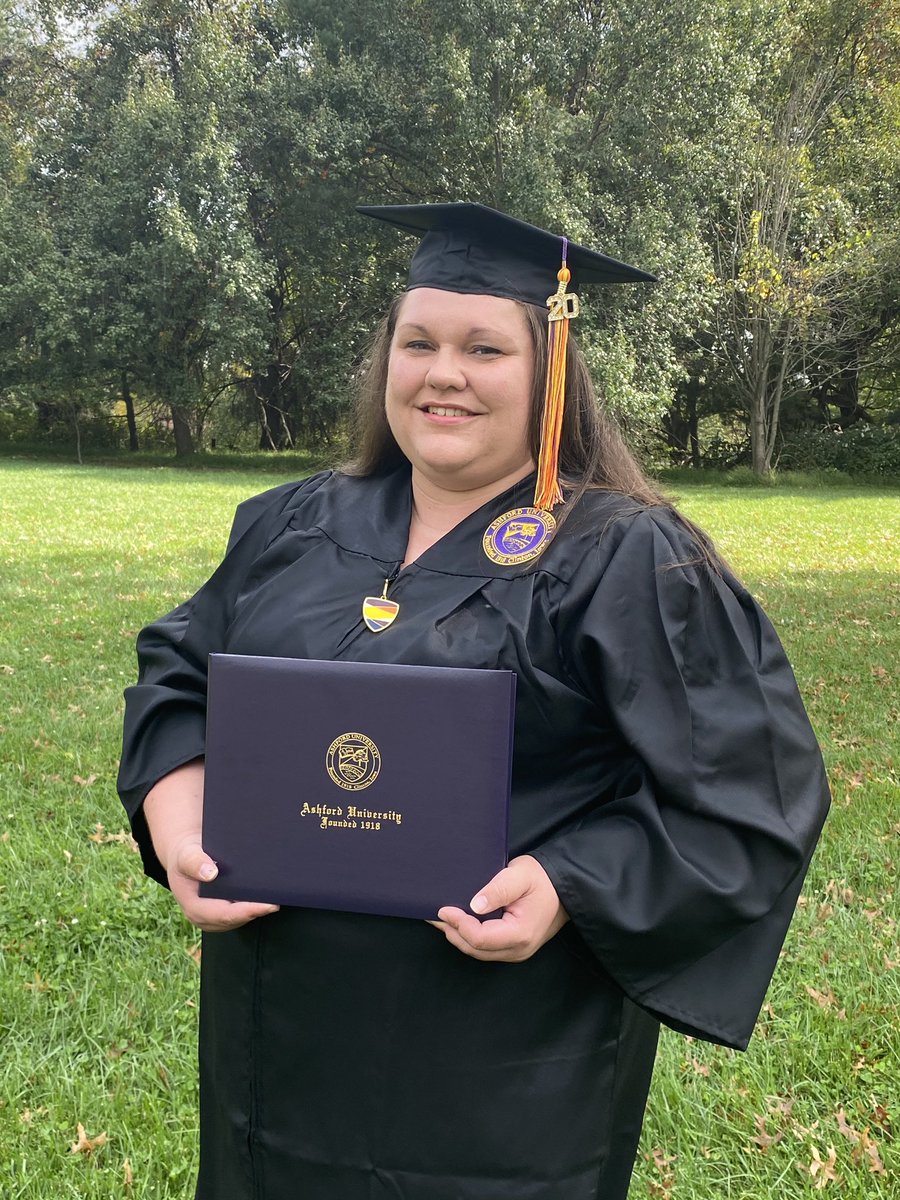 MichelleSey's tweet photo. Finally the day is here!!!! Thank you to my family, friends, and Bright Horizons for making this day possible.  #AUgrad20 https://t.co/fHbBJScpy3