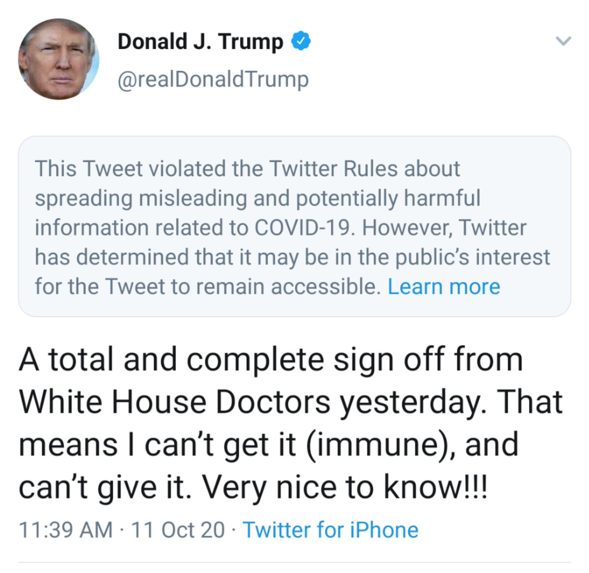 Trump Claims He No Longer Has Covid 19 And Is Immune As It Happened Us News The Guardian