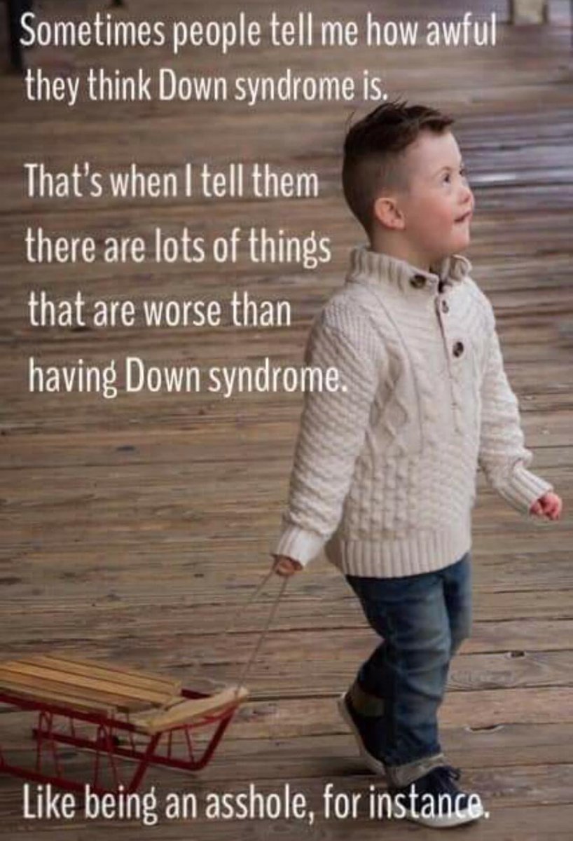 THIS!!!!!! #DownSyndromeAwarenessMonth #LoveALLmyboys #AlbieJ #HomieWithAnExtraChromie