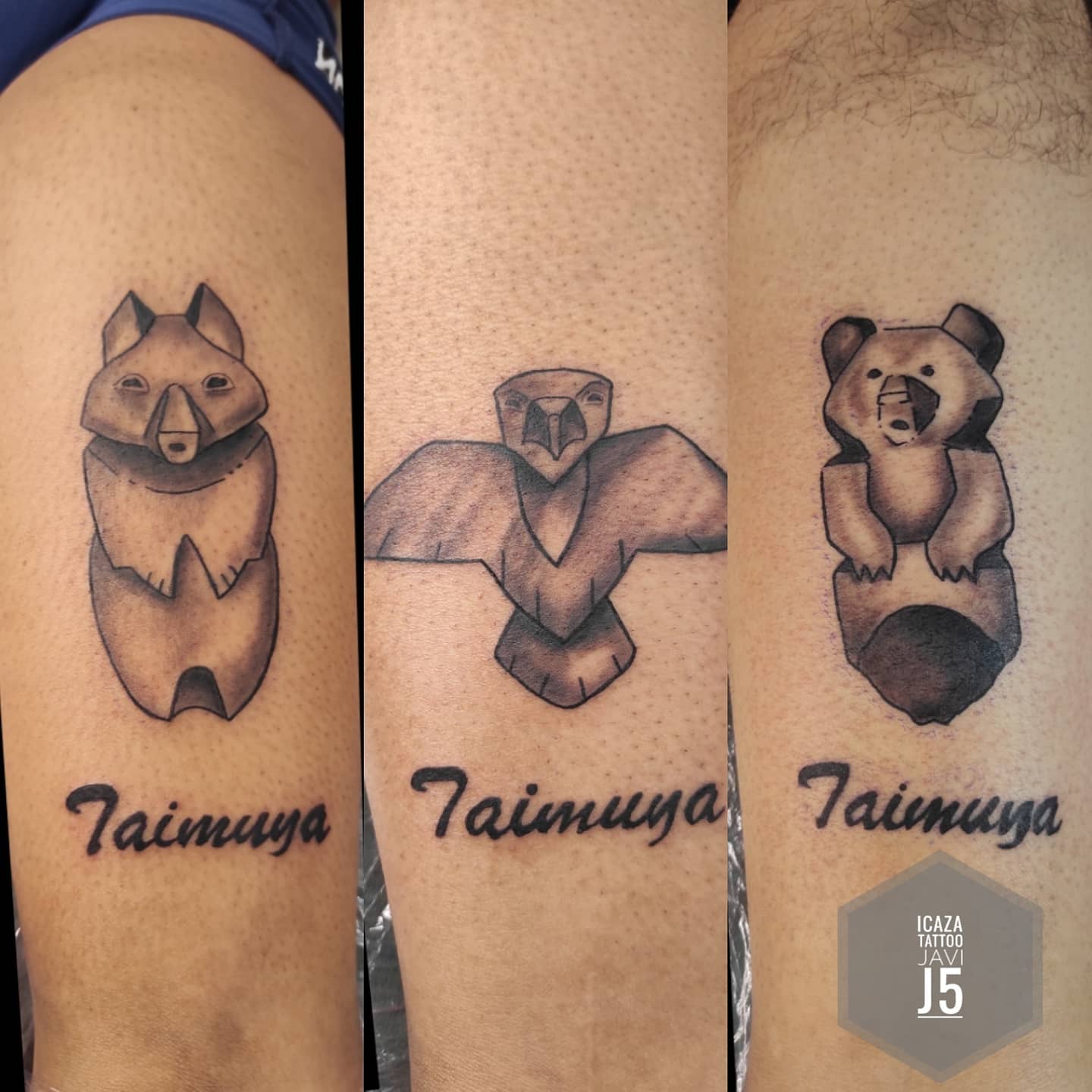 Brother Bear Totem Tattoo