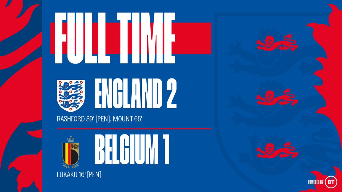 England's tweet photo. An excellent result for the #ThreeLions as they beat the number one ranked team in the world at @wembleystadium 🙌 https://t.co/AazVOkEXz2