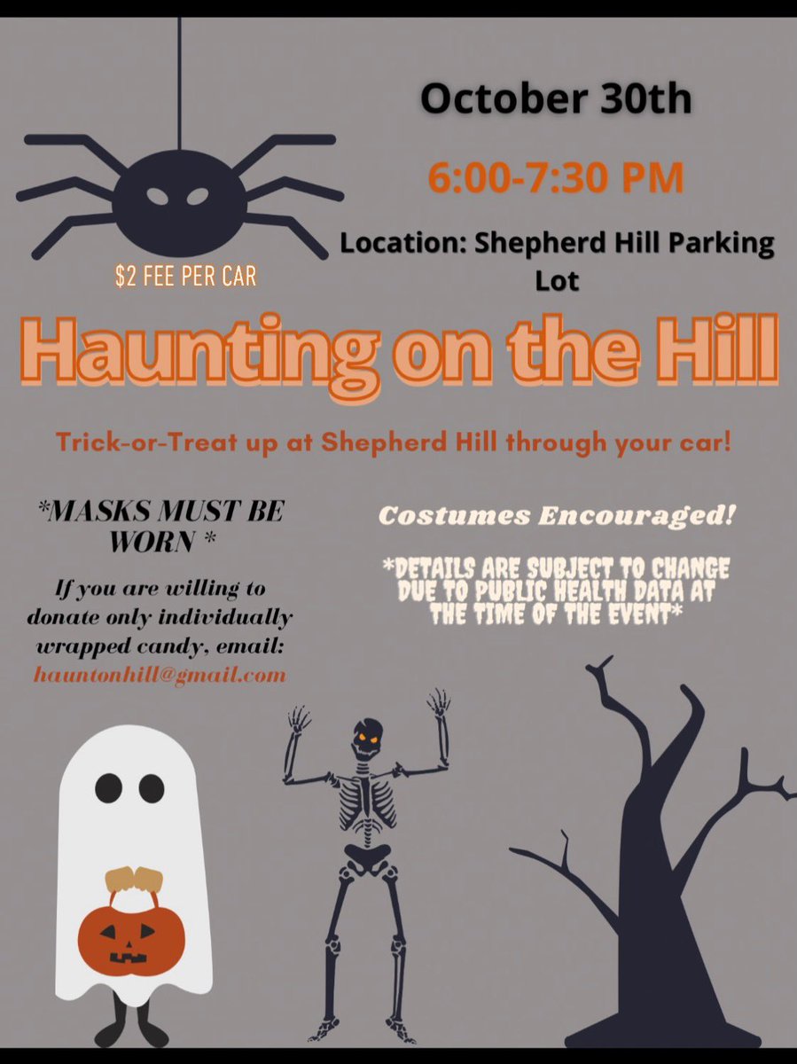 please retweet and tell your friends‼️🗣🎃👻 #Halloween #DCRSD #trickortreating