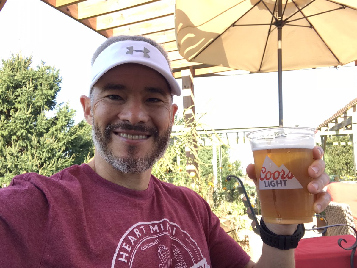 KenjiHeilman's tweet photo. Well, I faded a bit in the 2nd half w/ temp approaching 70, but Iβll take it! 1:32 / 1:35 & change. Thx #SpringfieldMarathon for a well-run socially distanced live event in a beautiful country setting π½ π π https://t.co/eG4J7upEn7