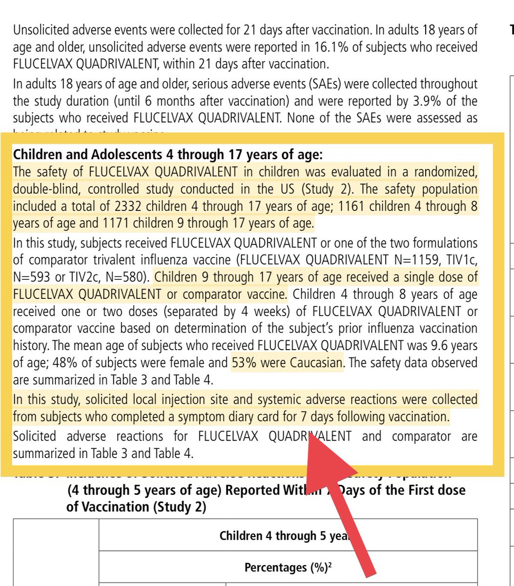 mdo526's tweet photo. @Beth_E_K Get #FluCelVax child participants followed for 7 days post vaccination #NoForcedFluShots https://t.co/9azjfYRa5E