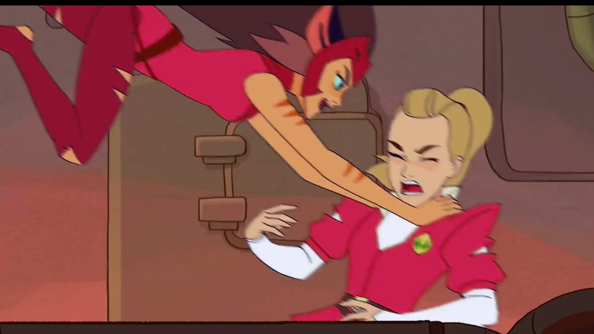 It's After Ep 11 that she becomes personality set on toppling bright moon wanting to defeat Adora along side with the rest I don’t get where people get this idea that Catra hated her when these two were pretty much attached to the hip to the point of sleeping in the same bed?5/5