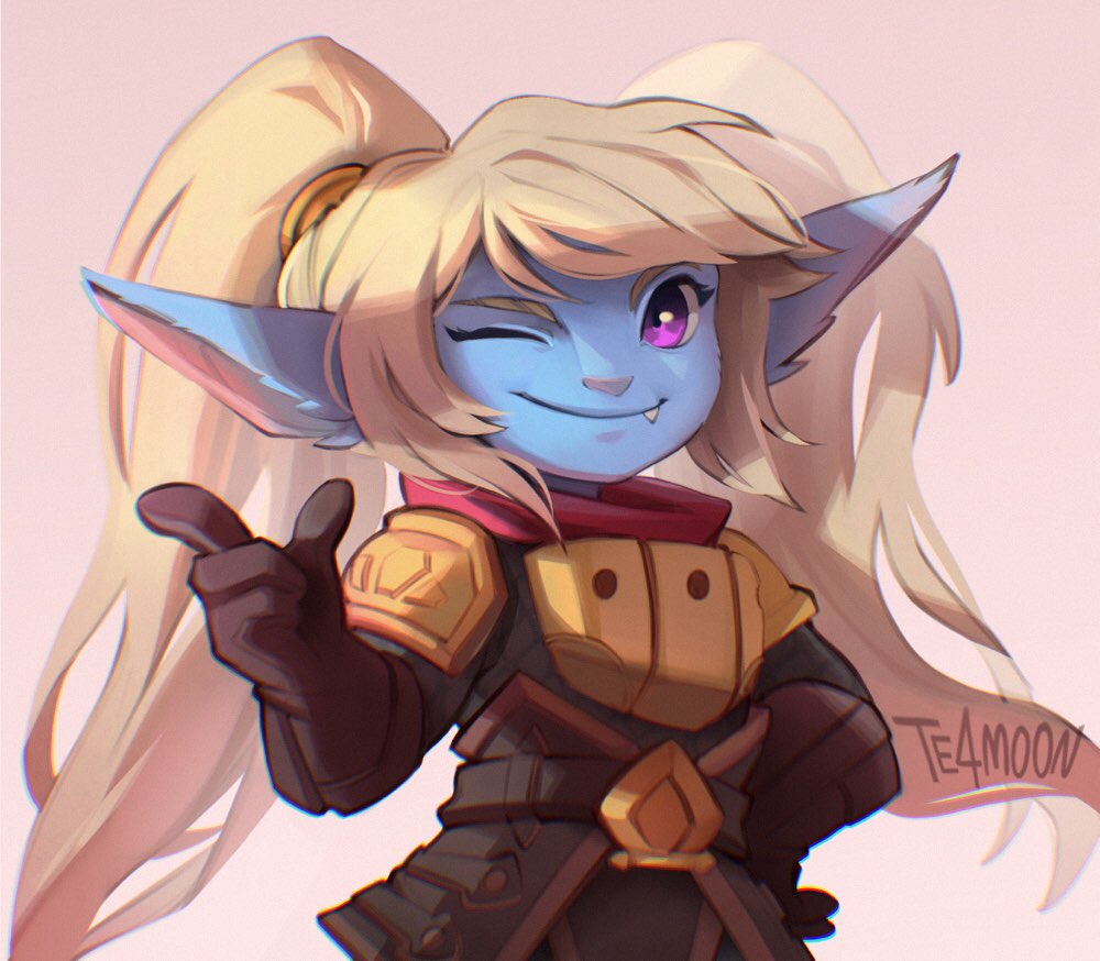 I haven't drawn the best yordle in a while 😉 #LeagueOfLegends #ArtofL...