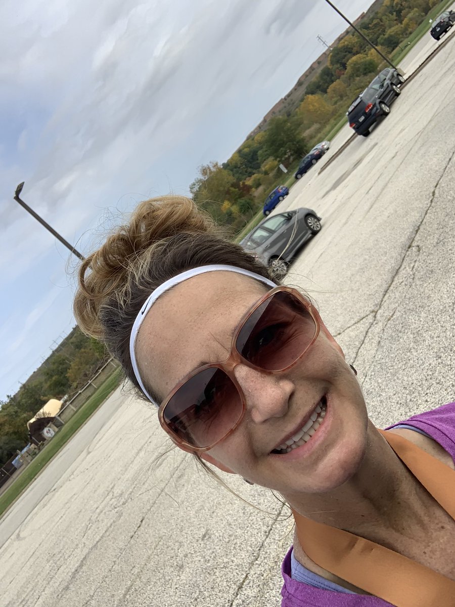 Blasiole's tweet photo. Well I finished..... Towpath Marathon! (Thanks Gary Carlton for roping me into this). Thank you @novotny_angela and Karen Benci for being my soul sisters and helping me train! https://t.co/TYIfCqzbso