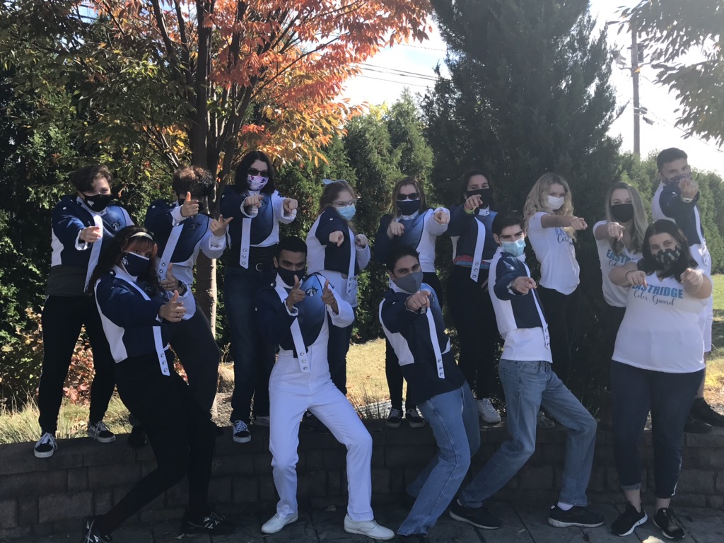 No season for Lancer Marching Band but seniors still getting their banners. <a href="/Eastridge_EICSD/">Eastridge HS</a> <a href="/EastridgEPFM/">EPFM</a> #WeAreEI