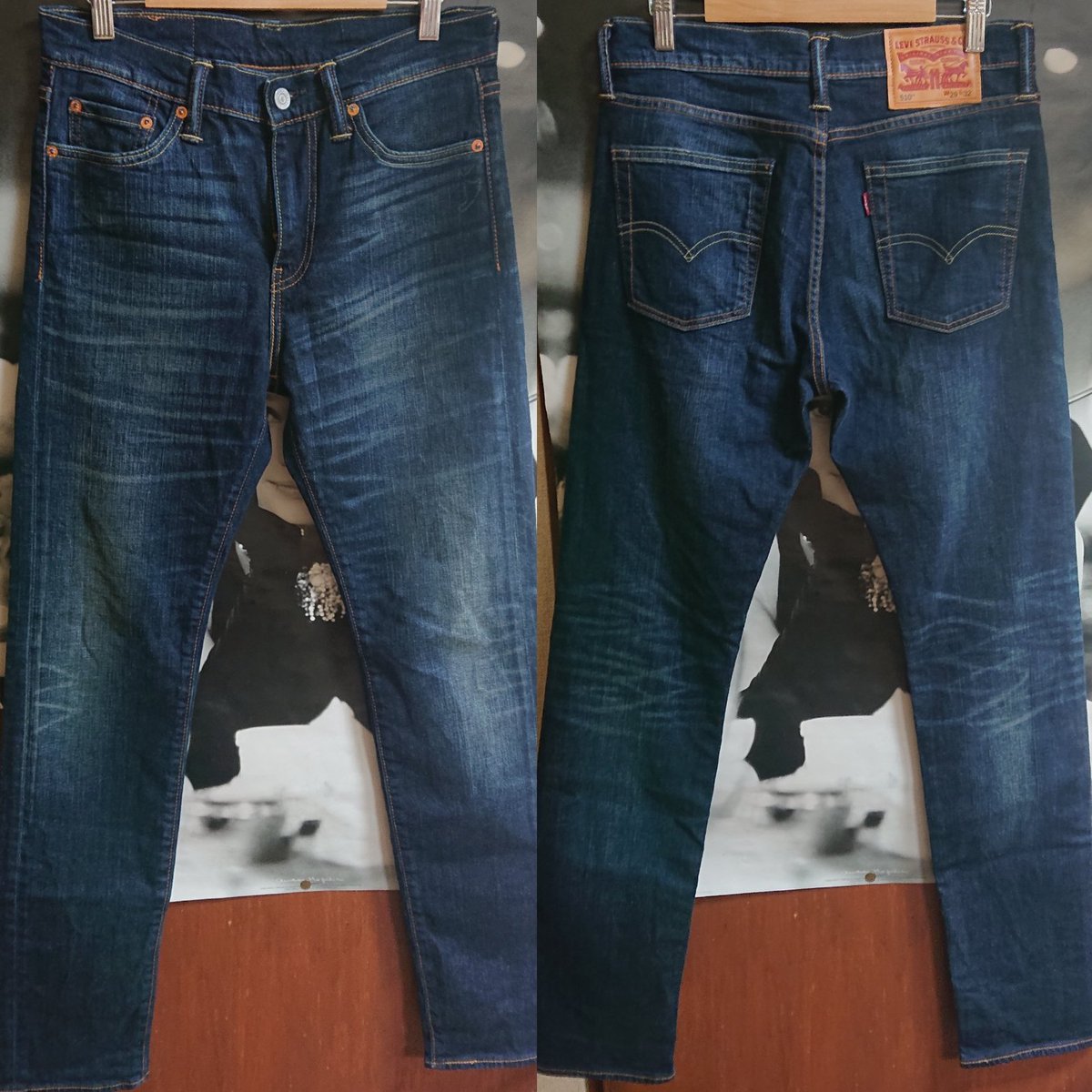 josephine_1214's tweet photo. みんなで万代書店に行き
古着を漁っていたら欲しかった「#Levis510」を発見！👖✨

#リーバイス で最も細い
#スーパースキニーテーパードモデル 。
サイズは29インチでピッタリで
汚れや色落ちもなくほぼ新品。

価格は定価13200円が→約８割引きの2800円だったので即買い！🙋🛍️

#リーバイス510 https://t.co/yqtxUiNlp6