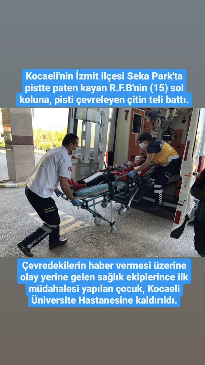 x.com/RIFATGUNEL/sta…
<a href="/kocaelibld/">Kocaeli Büyükşehir</a> <a href="/izmitbelediye/">İzmit Belediyesi</a> <a href="/tahirbuyukakin/">Tahir Büyükakın</a> Rıfat bey, konuyu ekiplerimize ilettik. 5728363 numarasıyla  ebelediye.kocaeli.bel.tr/cozummasasi/ba… adresinden takip edebilirsiniz. dediniz geçen sürede bir aksiyon alınmadı daha kaç çocuk yaralanacak ya kapatın yada önlem alın