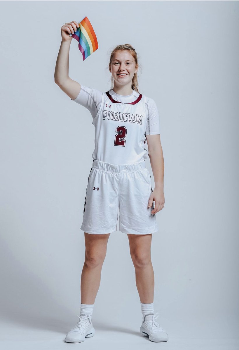 FordhamWBB's tweet photo. Happy #NationalComingOutDay 🌈 to all LGBTQ+ members of our #RAMily #LoveIsLove https://t.co/k1V6c1jv5c