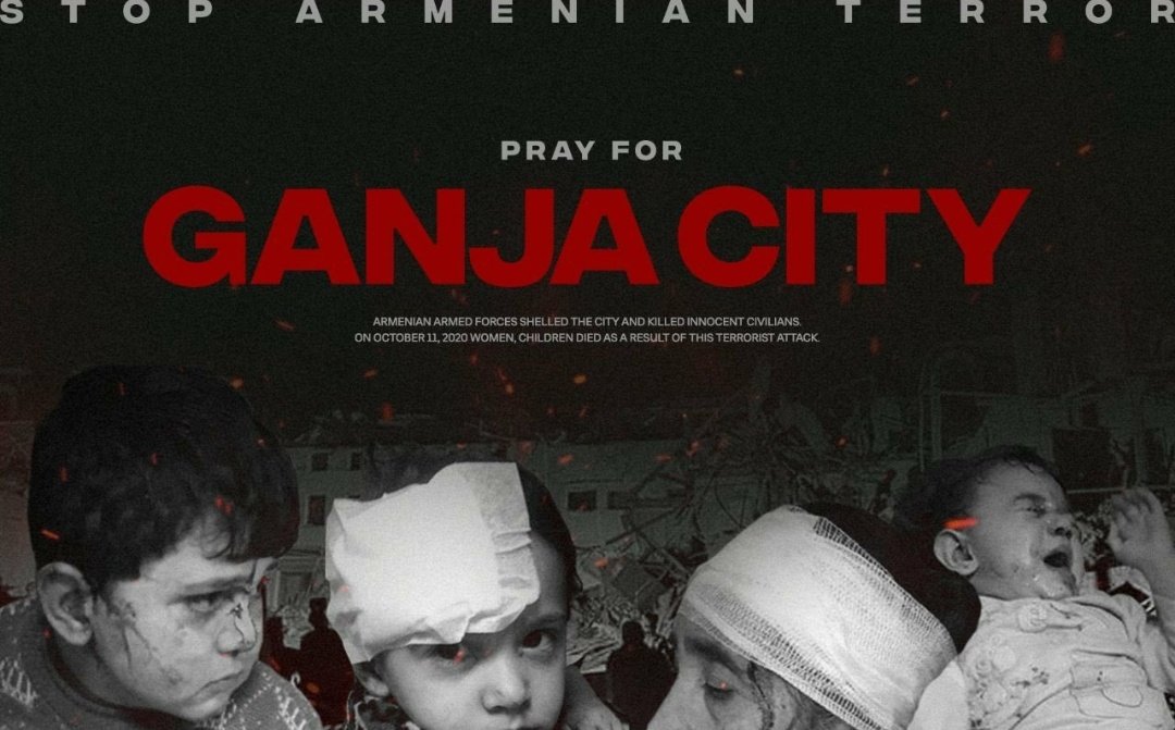 Sitara_star1's tweet photo. Azerbaijan is fighting for its lands occupied by Armenia ! The war is being conducted on the territory of Azerbaijan, not on the territory of Armenia. Karabakh is Azerbaijan!
#PrayForGanja #StopArmenianAgression #StopArmenianOccupation https://t.co/gOZhK69Mxq