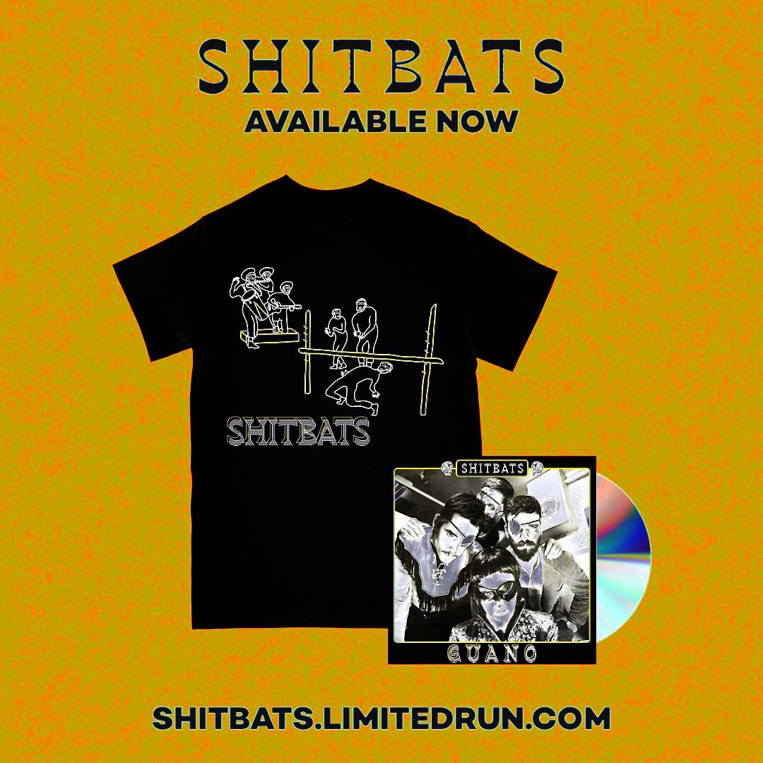 benevolentbats's tweet photo. Shirtbats have a new t-shit and CD just for you. Be sure to pick one up so you can wear it for the album release this Friday. 🔮 

https://t.co/iumK5cnHPk https://t.co/gO5wsR9VeY