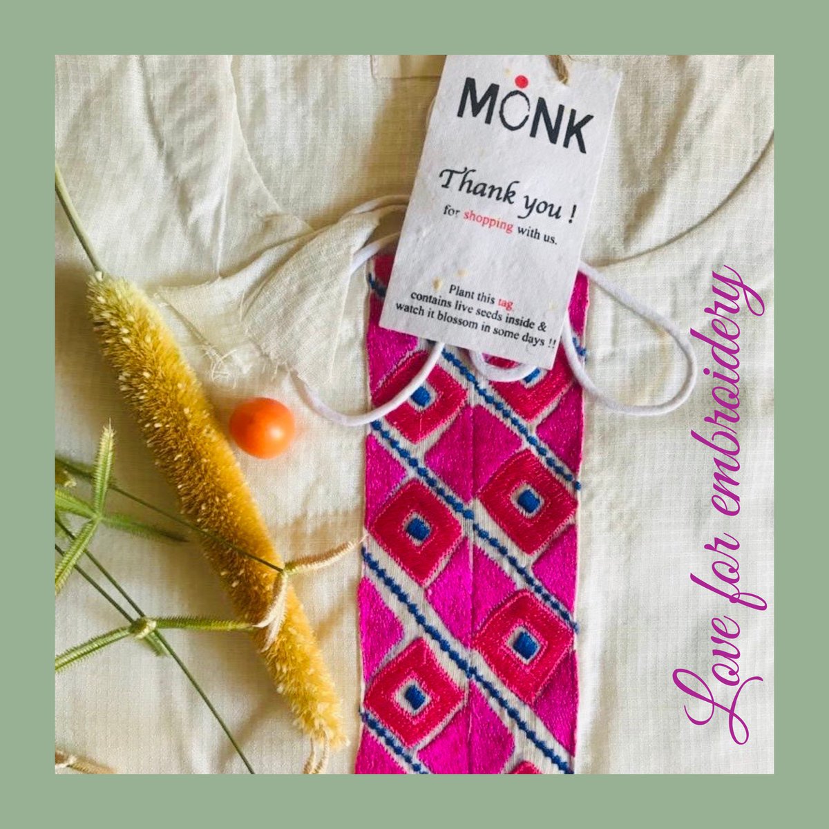 LabelMonk's tweet image. For the love of embroidery we have this amazing piece!!! 

#embroidery #handmade #handcrafted #Sustainable #sustainablefashion #slowfashion #ecofriendly #nature #giveback #saveplanet #saveearth