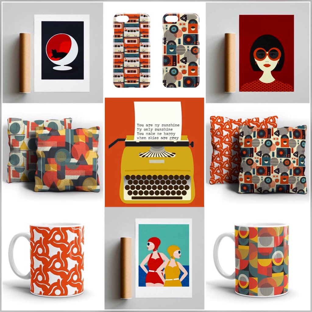 GailMyerscough's tweet image. Hello!
I’m Gail, a surface pattern designer &amp;amp; illustrator 
Have a look at my shop gailmyerscough.co.uk/shop and get some ideas for your Christmas list 
Also available for commissions, art licensing &amp;amp; design work