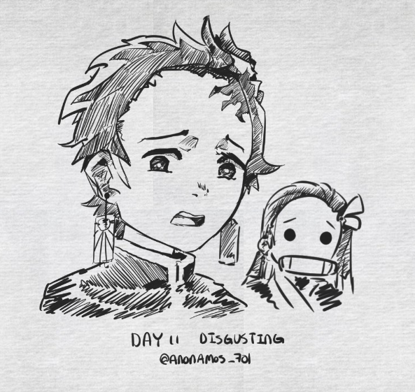Day 11 Disgusting #inktober 