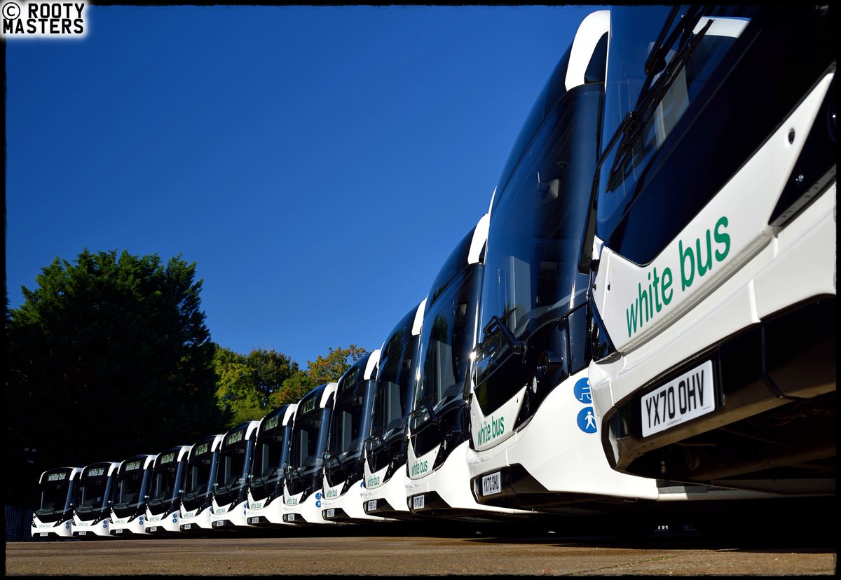 rootymasters's tweet image. A great morning marking the imminent entry into service of six brand new ADL Enviro200 MMC buses for White Bus! @ADLbus @WhiteBusService @lewisjnagle @nwsurreybug