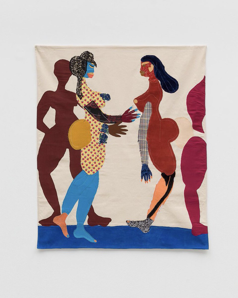 Out of Body (2020), Tschabalala Self | #dosisdiariadearte #ArtistsforNYC x @HauserWirth