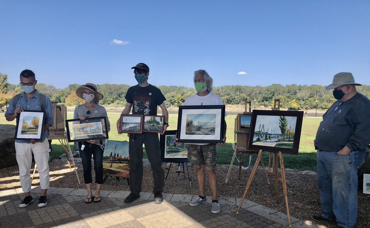 KCMO Parks and Rec (@kcmoparks) on Twitter photo Congratulations Jianqiao Luan for winning the #Walktober #PleinAirKC Quick Paint sponsored by <a href="/kcrivertrails/">Riverfront Heritage Trail</a> Board! We’ll see you next week! #KCParks #WhereKCPlays <a href="/JacksonCountyMO/">Jackson County MO</a> <a href="/portofkc/">portkc</a> Congratulations Jianqiao Luan for winning the #Walktober #PleinAirKC Quick Paint sponsored by <a href="/kcrivertrails/">Riverfront Heritage Trail</a> Board! We’ll see you next week! #KCParks #WhereKCPlays <a href="/JacksonCountyMO/">Jackson County MO</a> <a href="/portofkc/">portkc</a>