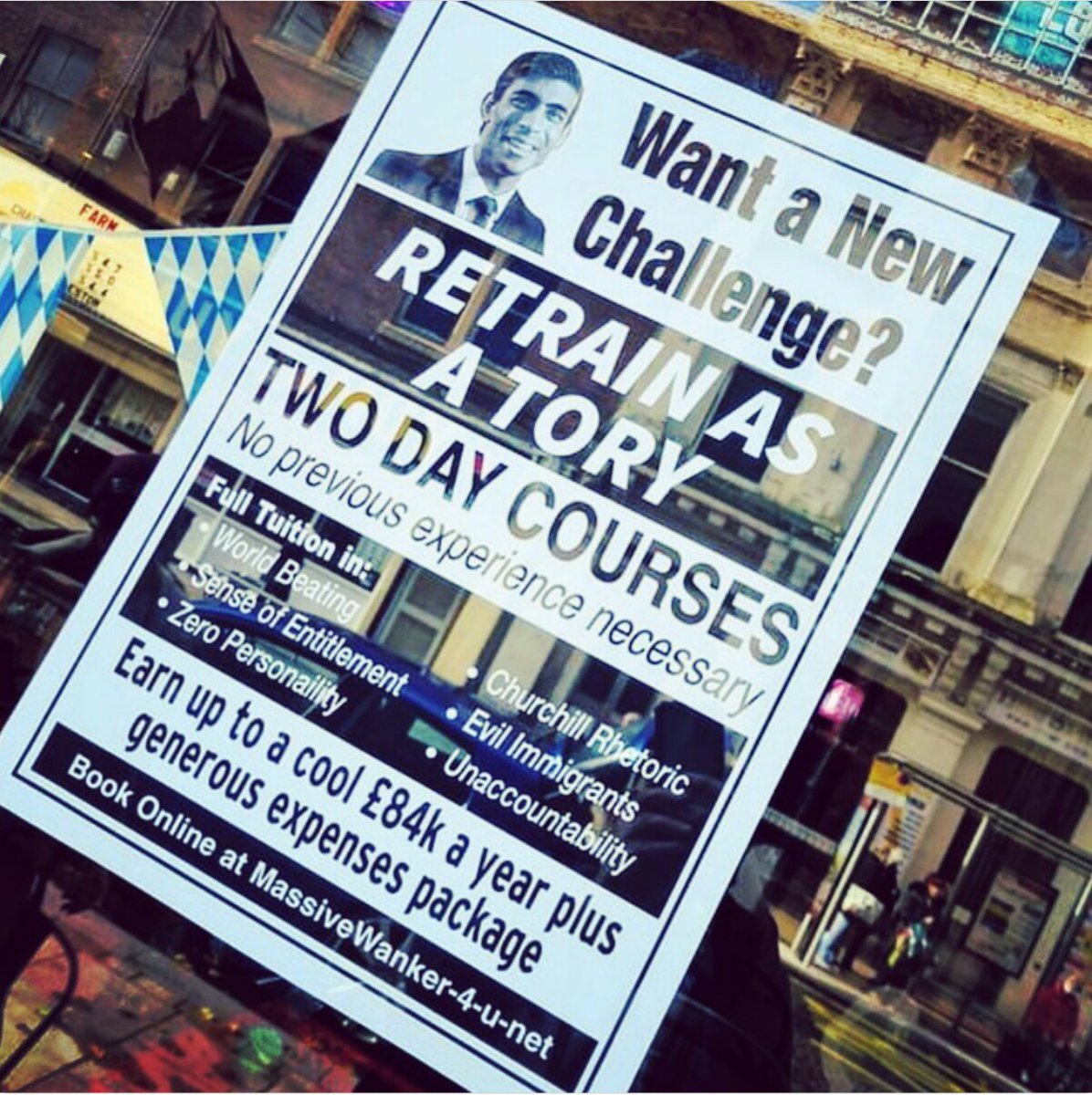 HeleneFrenchie's tweet photo. Sunday lols 😂😂😂 #AnyoneInterested?? #AnyTakers? #ToryLife #NoExperienceNeeded #NoCommonSenseNeeded #InhumansWelcome #LackOfHeartNotAProblem https://t.co/ixxsDUiu7E