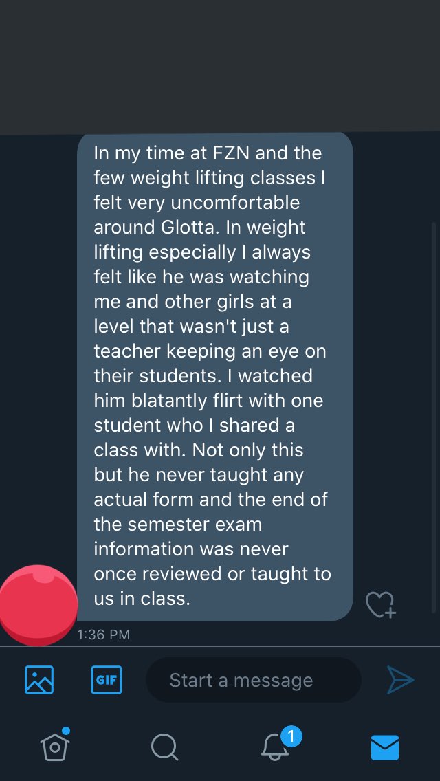 an anonymous FZN students thoughts on Glotta..

<a href="/FZSchools/">FortZumwaltSchools</a> does he really meet your standards to be a teacher?

#GlottasGottaGo