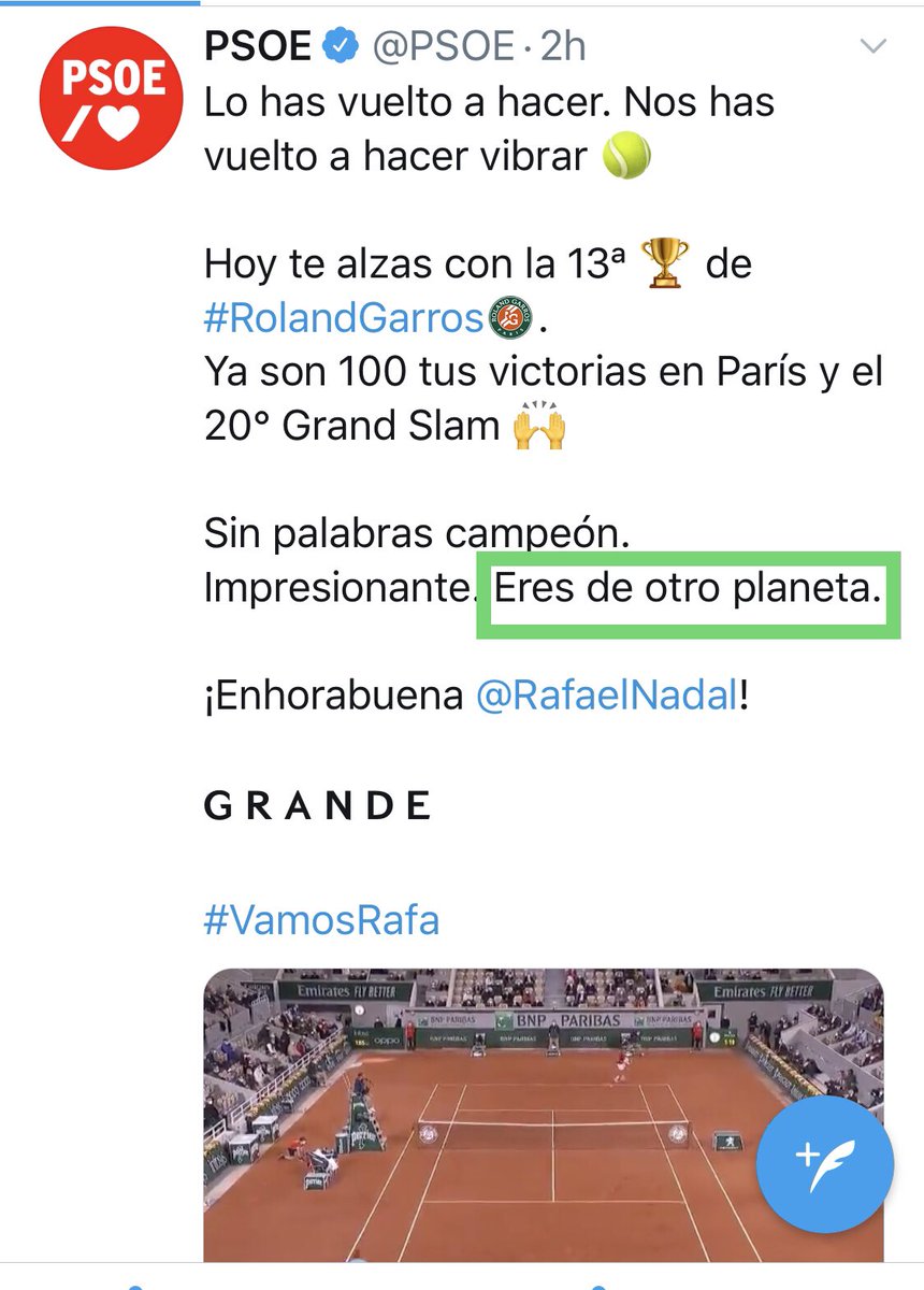 ivanedlm's tweet image. Qué manía la de los progres de adjudicárselo a otro planeta... Disfrutadlo sin complejos, hombre, que es español! 🤣