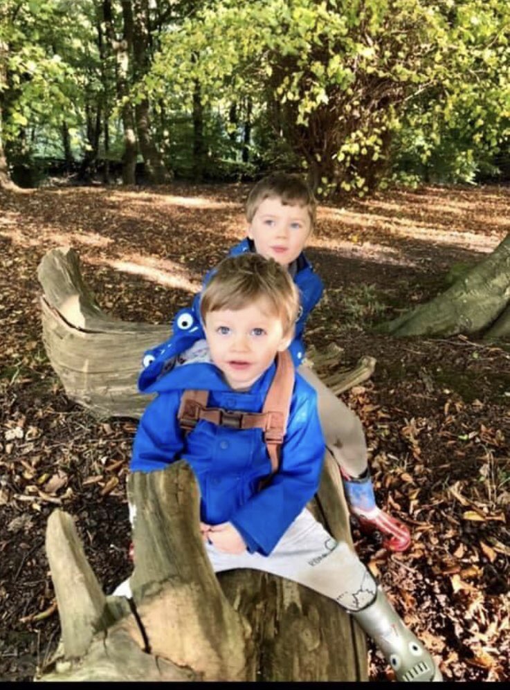 RhianGuy's tweet photo. Autumn walks with my blue eyed boys 🍂💕 https://t.co/BsJcVVGJl7