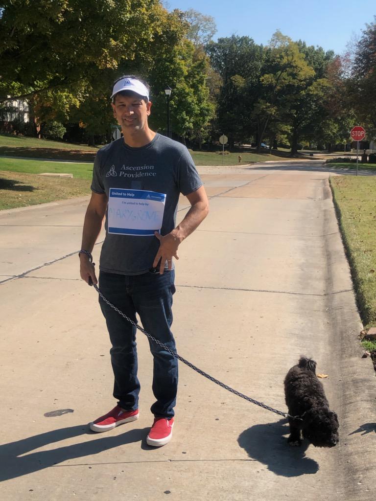 nickragone2's tweet photo. Chuckie and I are #UnitedtoHelp for @UnitedWaySTL in support of @MarygroveKids and other amazing non profits in St. louis! @Ascensionorg @AscensionCCG https://t.co/METcQQl5u1