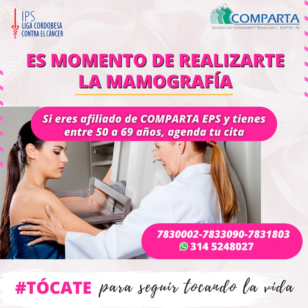CompartaEPS's tweet photo. Afiliada de Montería, examínate a tiempo, agenda tu cita y toma el control. #OctubreRosa #CompartaEps #Autoexamen #MesdelCancer #Salud #Colombia #EPS #ligacontraelcancer #Autoexamendemama https://t.co/21m90FdQg9